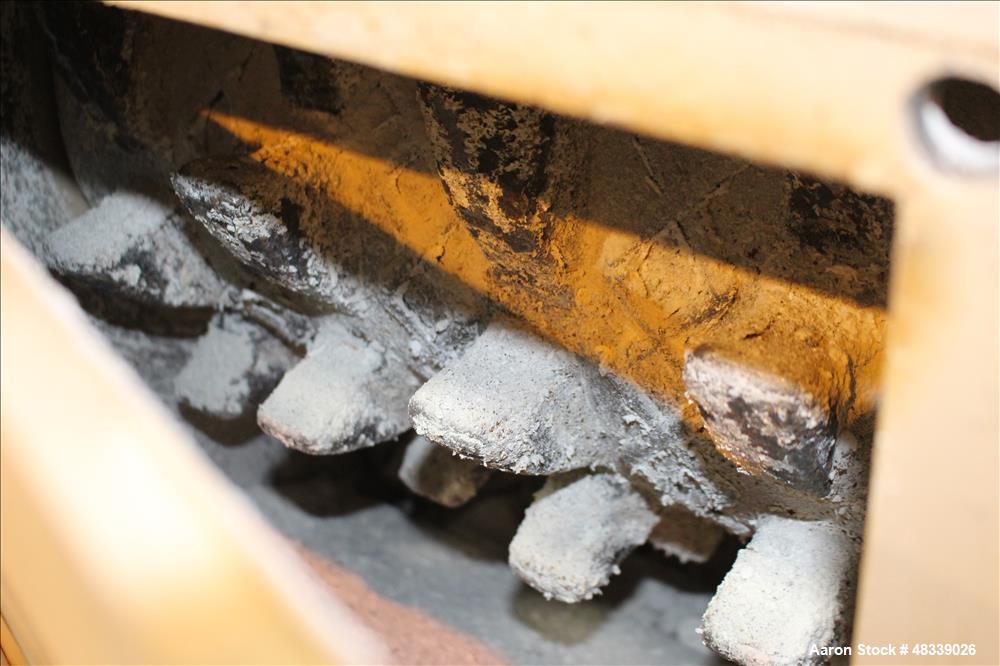 Used Gundlach Heavy Duty Roll Crusher, Model 3020D, Carbon Steel.