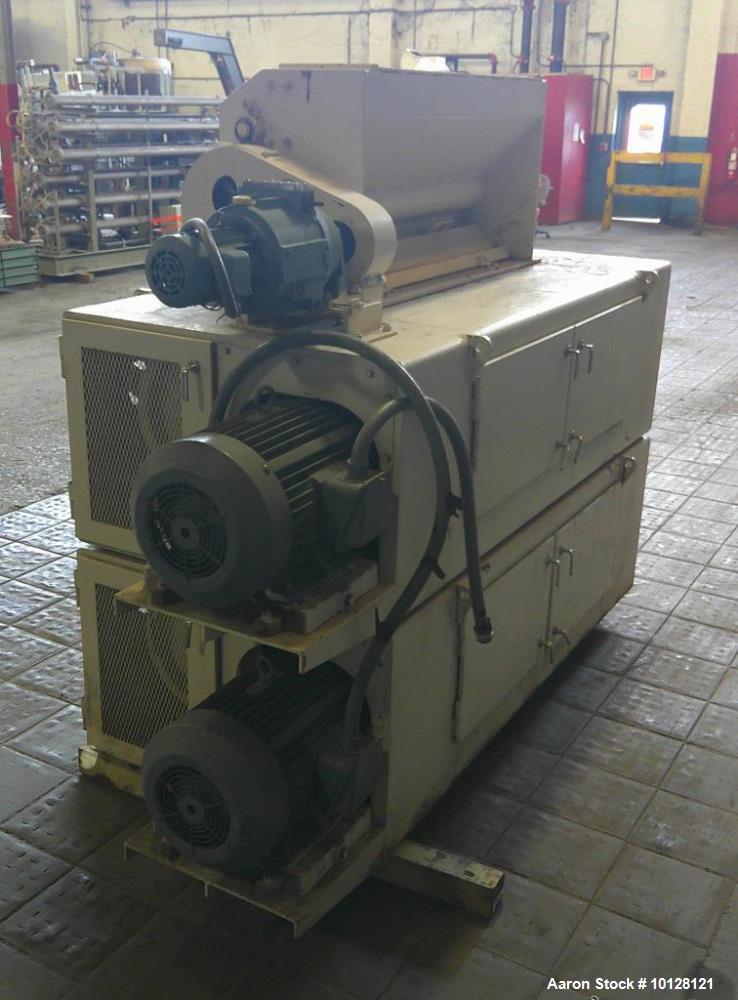 Used Suehiro M-15 2 Pair High Cracking Roller Mill | Industrial Corrugated Roll Mill