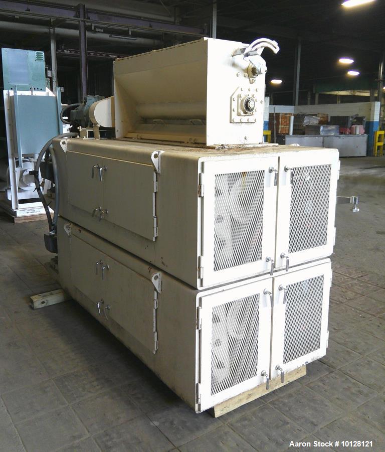 Used Suehiro M-15 2 Pair High Cracking Roller Mill | Industrial Corrugated Roll Mill