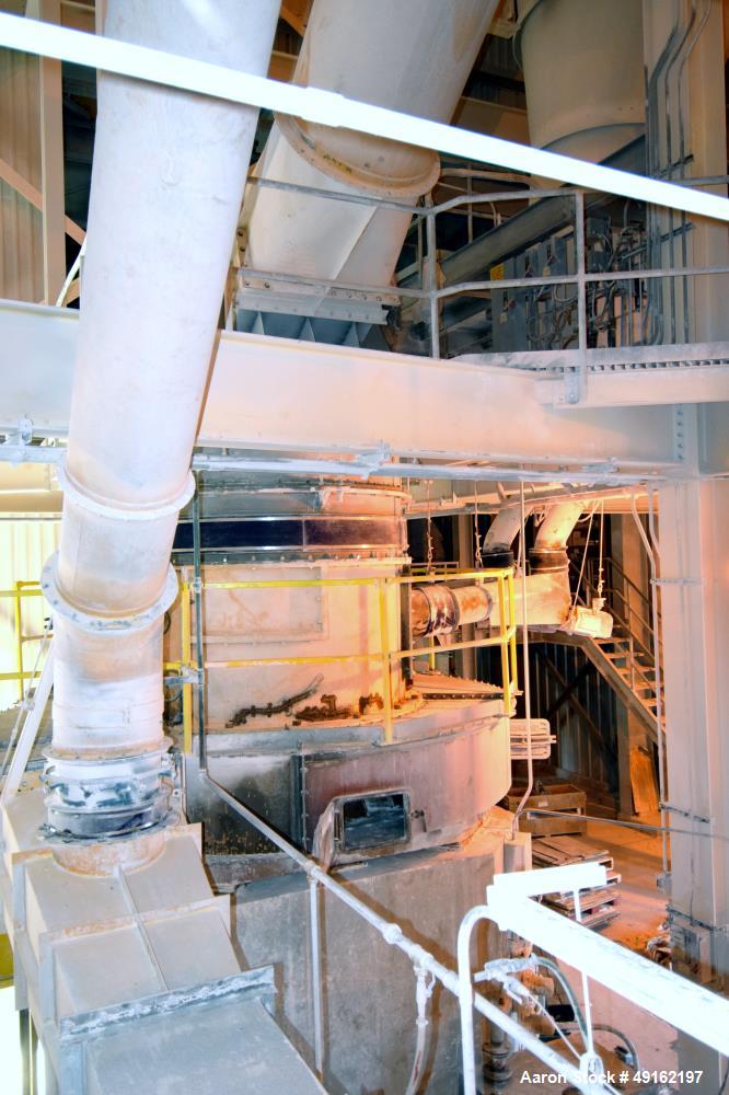 Used Raymond Roller Mill, Model 73612, Carbon Steel.