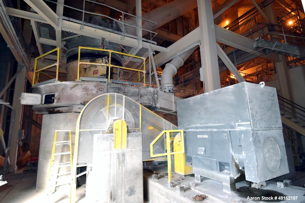 Used Raymond Roller Mill, Model 73612, Carbon Steel.