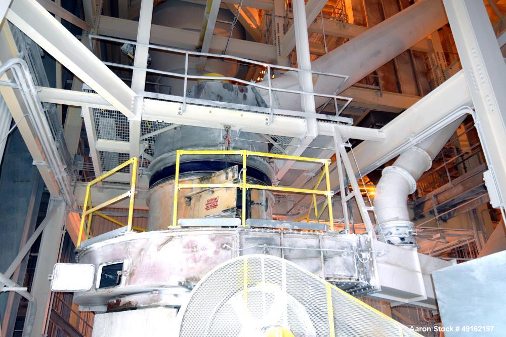 Used Raymond Roller Mill, Model 73612, Carbon Steel.