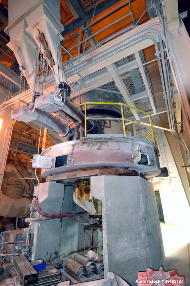 Used Raymond Roller Mill, Model 73612, Carbon Steel.