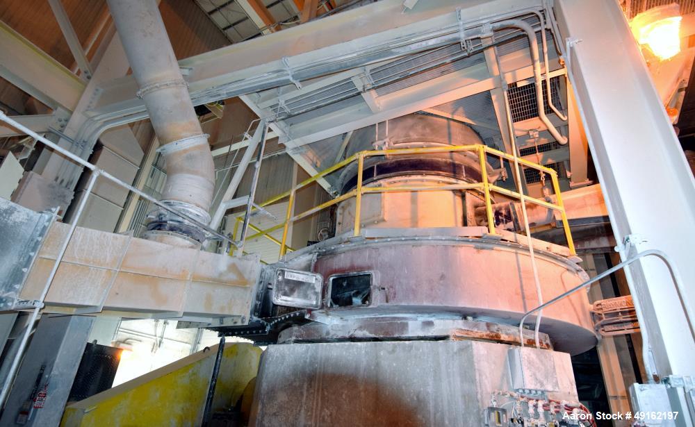 Used Raymond Roller Mill, Model 73612, Carbon Steel.