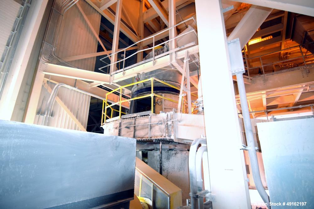 Used Raymond Roller Mill, Model 73612, Carbon Steel.