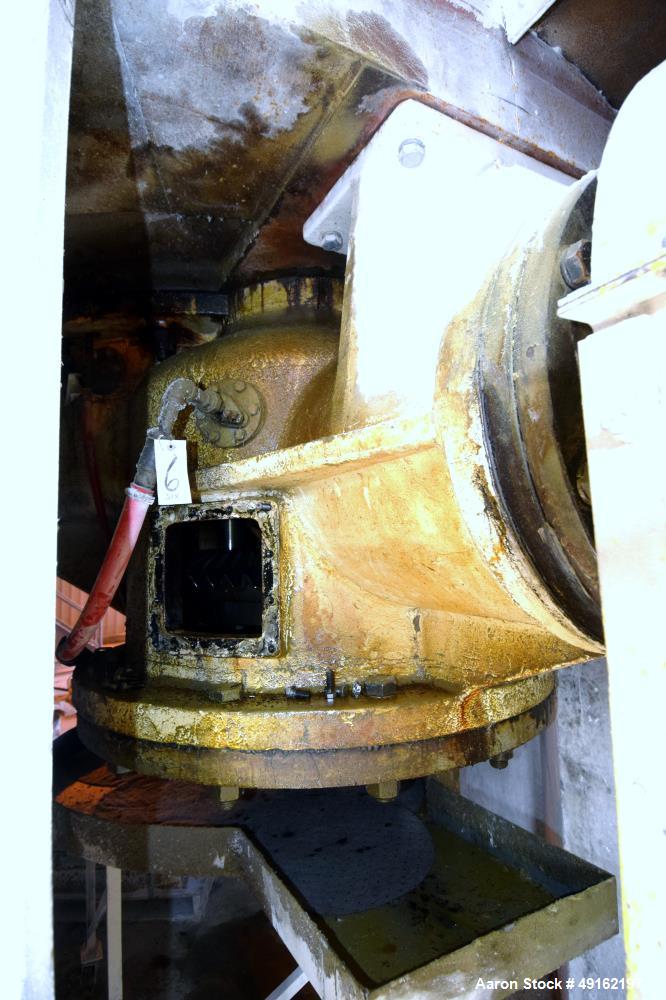 Used Raymond Roller Mill, Model 73612, Carbon Steel.