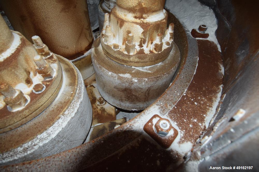 Used Raymond Roller Mill, Model 73612, Carbon Steel.