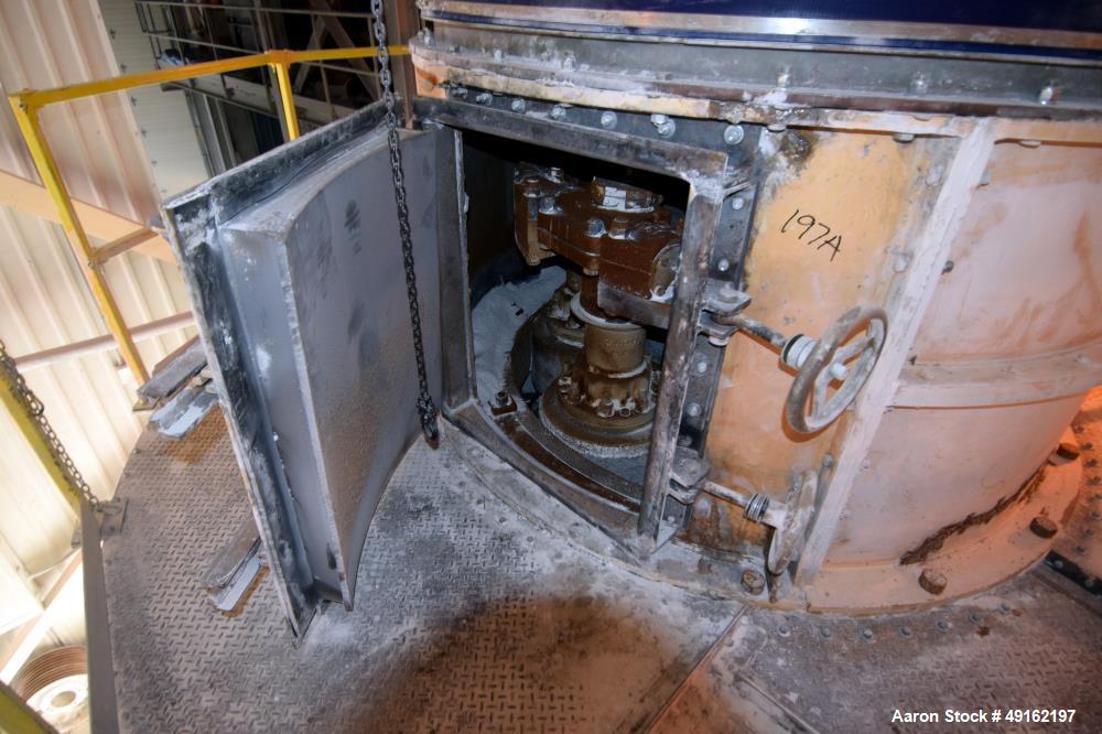 Used Raymond Roller Mill, Model 73612, Carbon Steel.