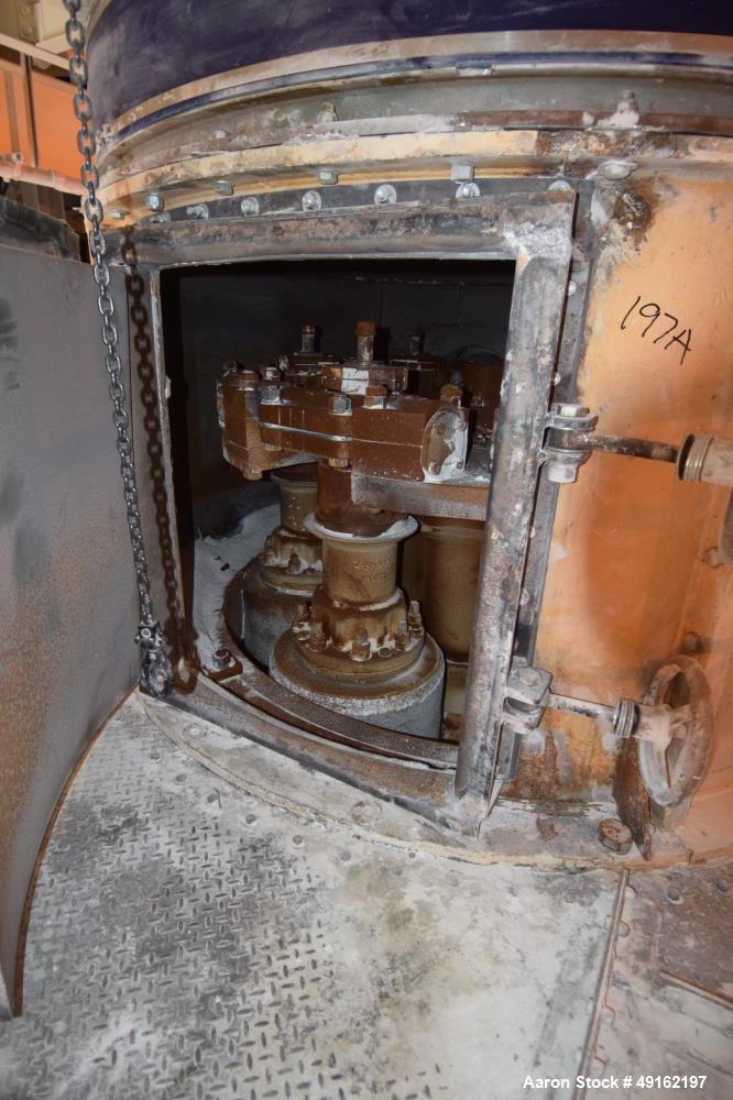 Used Raymond Roller Mill, Model 73612, Carbon Steel.
