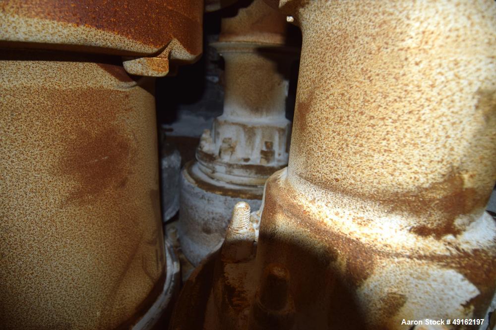 Used Raymond Roller Mill, Model 73612, Carbon Steel.