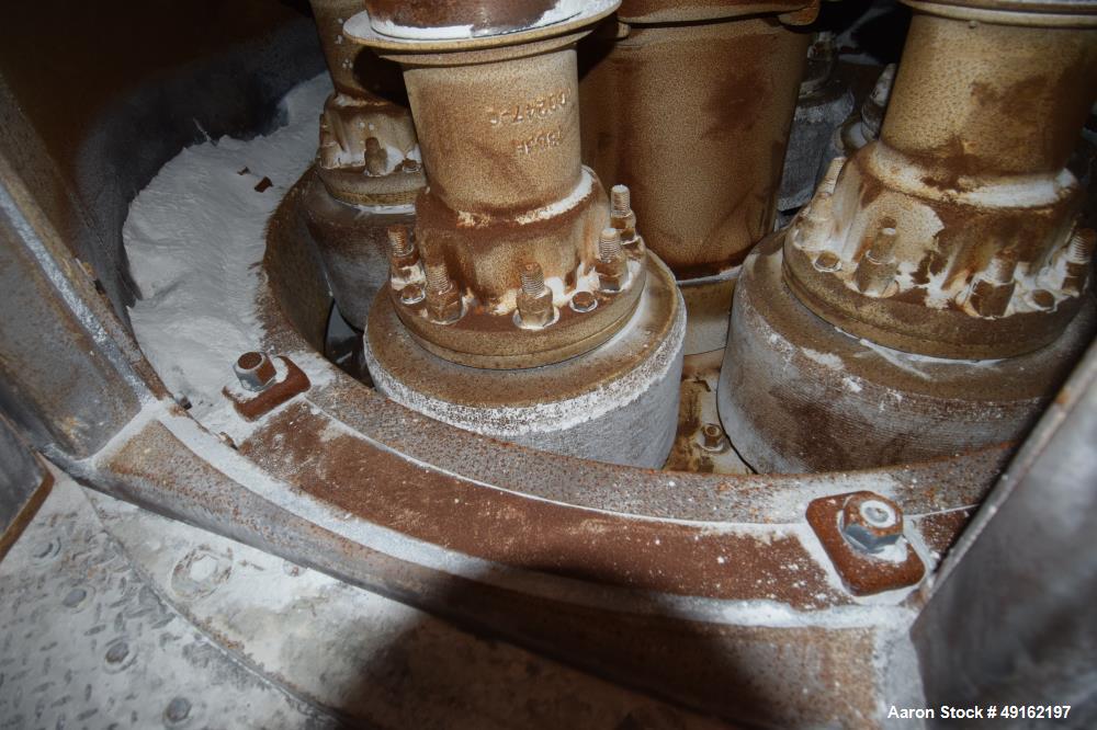 Used Raymond Roller Mill, Model 73612, Carbon Steel.
