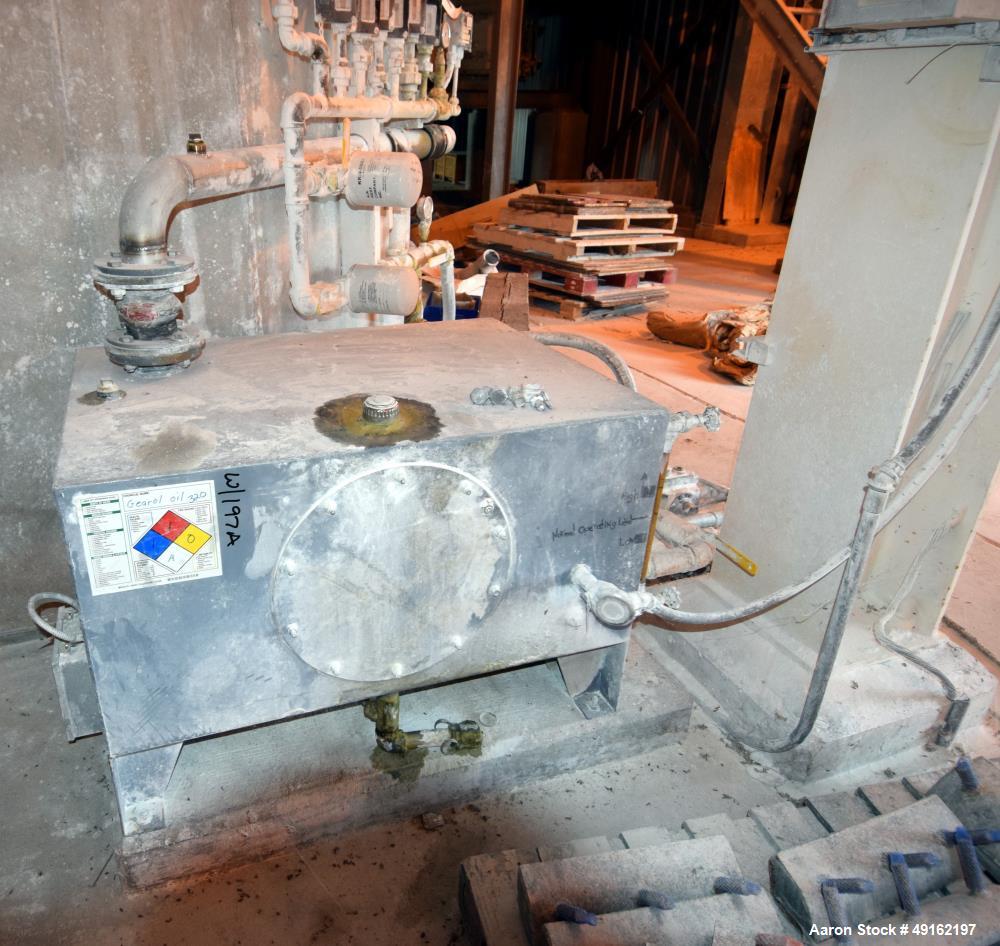 Used Raymond Roller Mill, Model 73612, Carbon Steel.