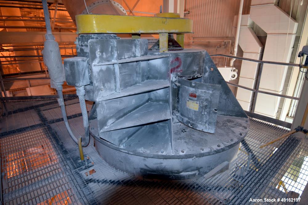 Used Raymond Roller Mill, Model 73612, Carbon Steel.