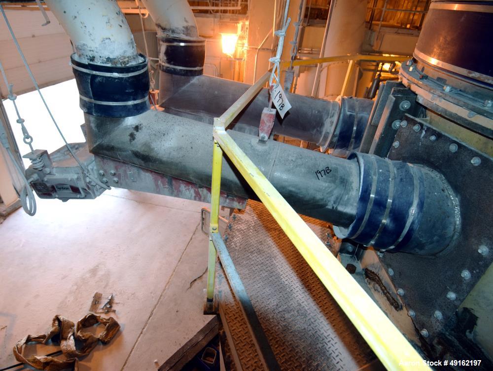 Used Raymond Roller Mill, Model 73612, Carbon Steel.