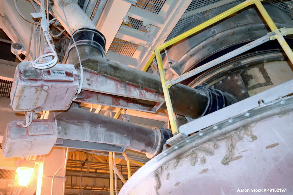 Used Raymond Roller Mill, Model 73612, Carbon Steel.