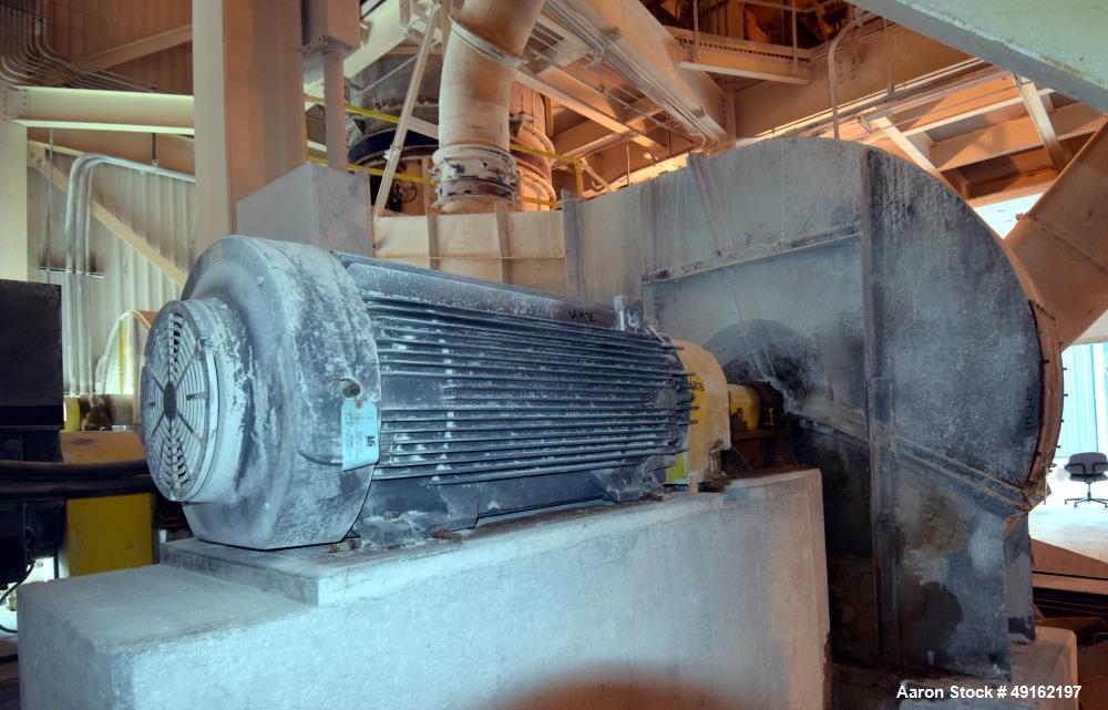 Used Raymond Roller Mill, Model 73612, Carbon Steel.