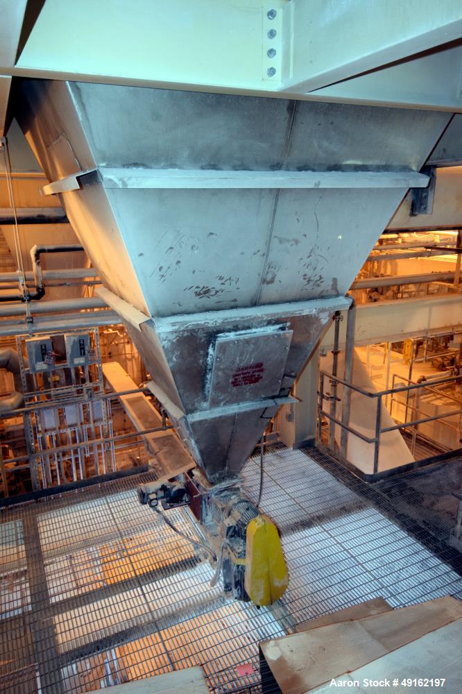 Used Raymond Roller Mill, Model 73612, Carbon Steel.
