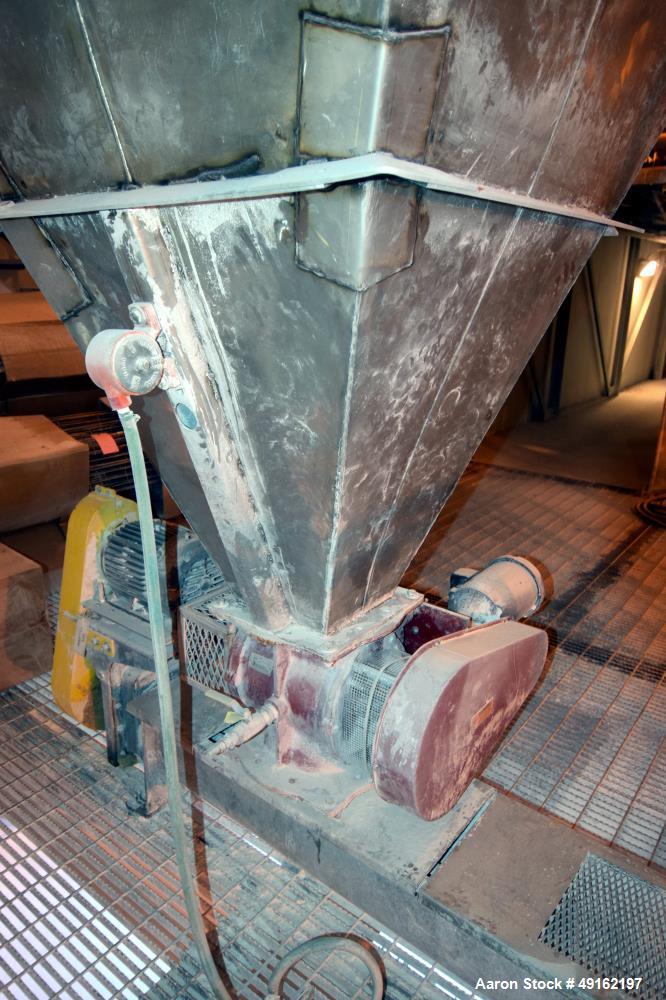 Used Raymond Roller Mill, Model 73612, Carbon Steel.