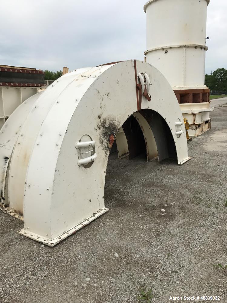 Used Williams 85" Fluid Bed Roller Mill.