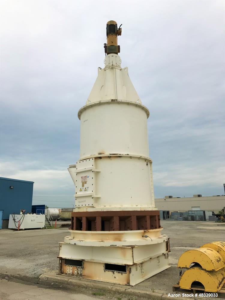 Used Williams 85" Fluid Bed Roller Mill.