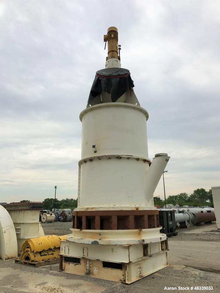 Used Williams 85" Fluid Bed Roller Mill.