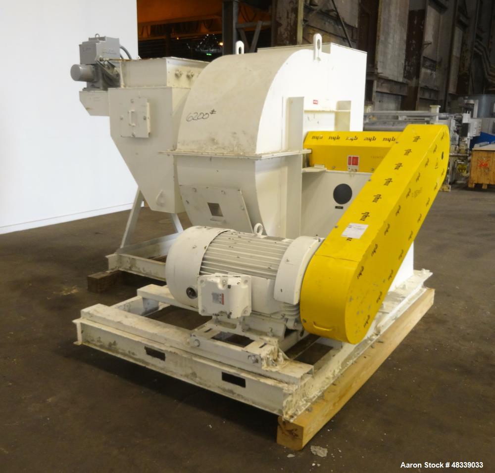 Used- Williams 85" Fluid Bed Roller Mill.