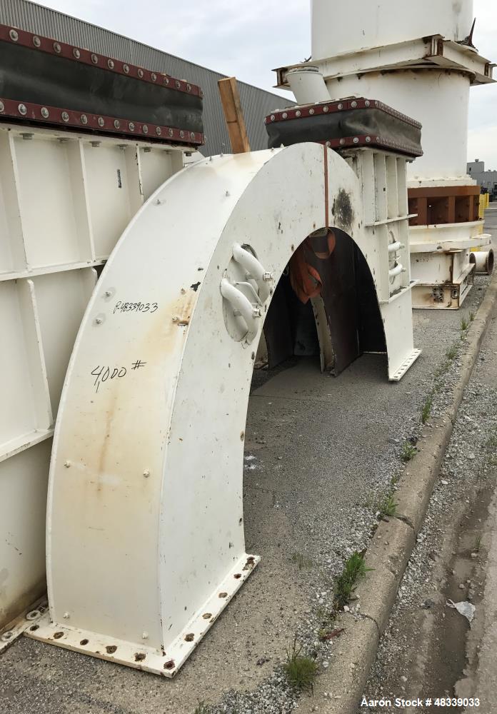 Used Williams 85" Fluid Bed Roller Mill.