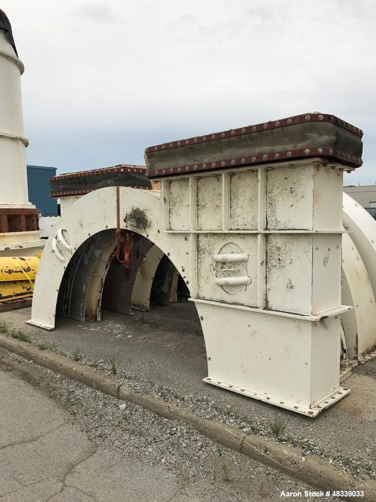 Used Williams 85" Fluid Bed Roller Mill.