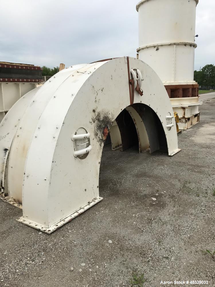 Used Williams 85" Fluid Bed Roller Mill.