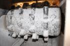 Used Gundlach Heavy Duty Roll Crusher, Model 3020D, Carbon Steel.