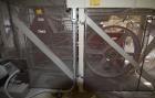 Used McLanahan 24” X 48” Heavy Duty Double Roll Crusher, Part# HDDR2448007, Carbon Steel. Designed for Trona at 700 tons per hour at 85 pounds per cubic foot bulk density. Dual flywheel drive with (2...