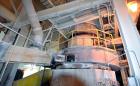 Used Raymond Roller Mill, Model 73612, Carbon Steel.