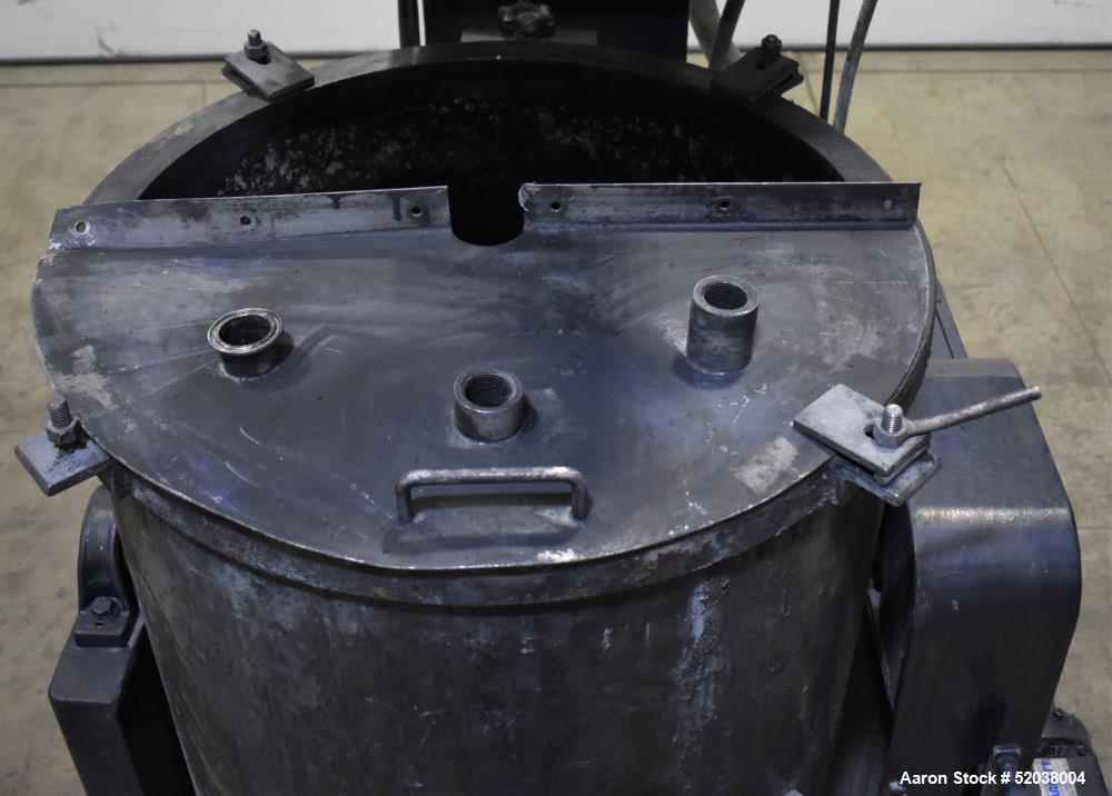 Used- Union Process Szegvari Intermittent Type Attritor, Size 30S, Type B, 304 Stainless Steel. Tank capacity 52 gallon, slu...
