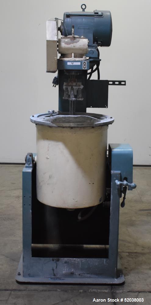 Used Szegvari Attritor - 24 Gallon, 5 HP, Jacketed Bowl, Size 0-5