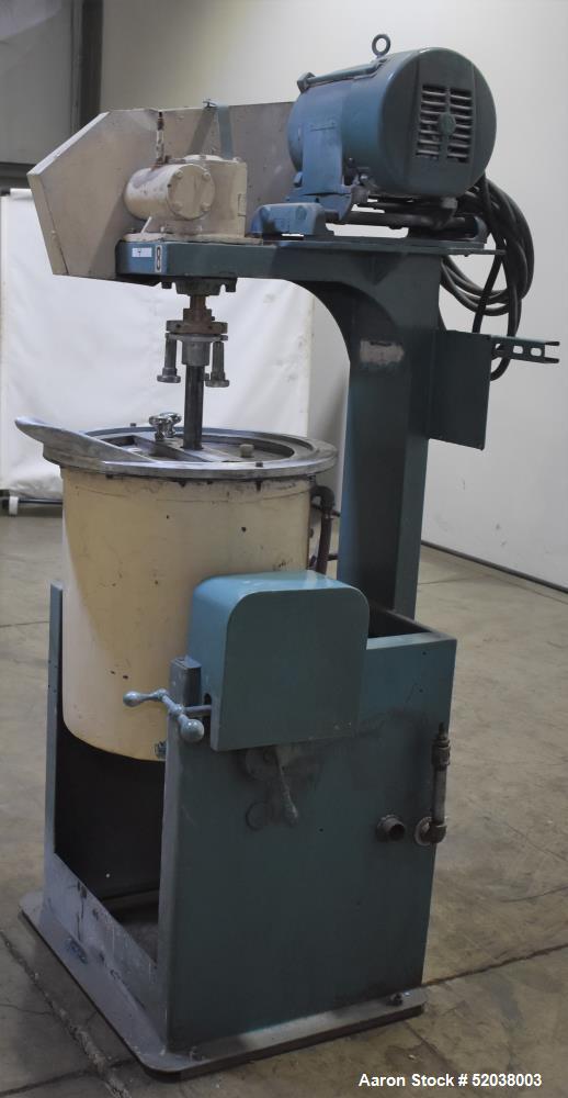 Used Szegvari Attritor - 24 Gallon, 5 HP, Jacketed Bowl, Size 0-5