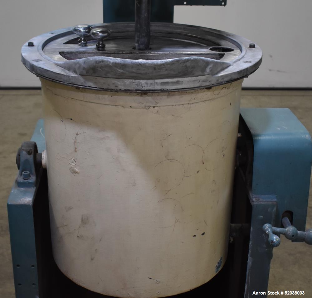 Used Szegvari Attritor - 24 Gallon, 5 HP, Jacketed Bowl, Size 0-5