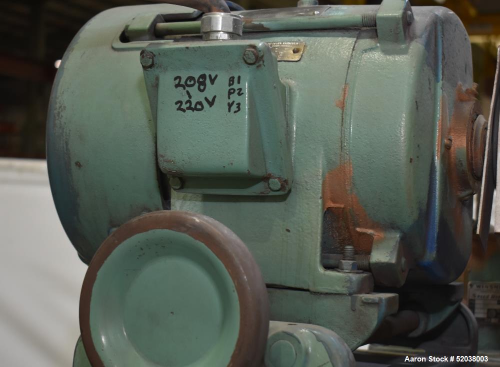Used Szegvari Attritor - 24 Gallon, 5 HP, Jacketed Bowl, Size 0-5