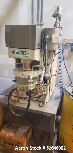 Used-Buhler Micro Media X1 Nano Mill