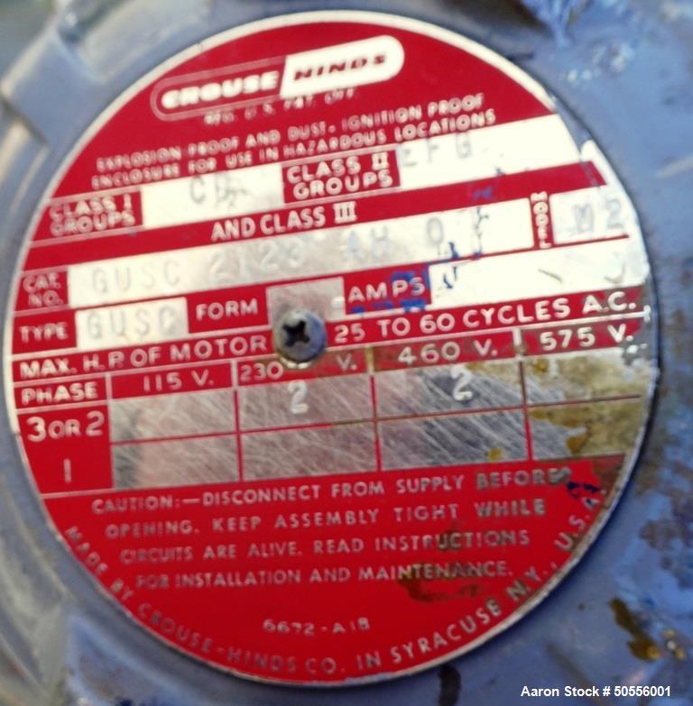Used Chicago Boiler "Red Head" Model 3-P Vertical Grinding Mill