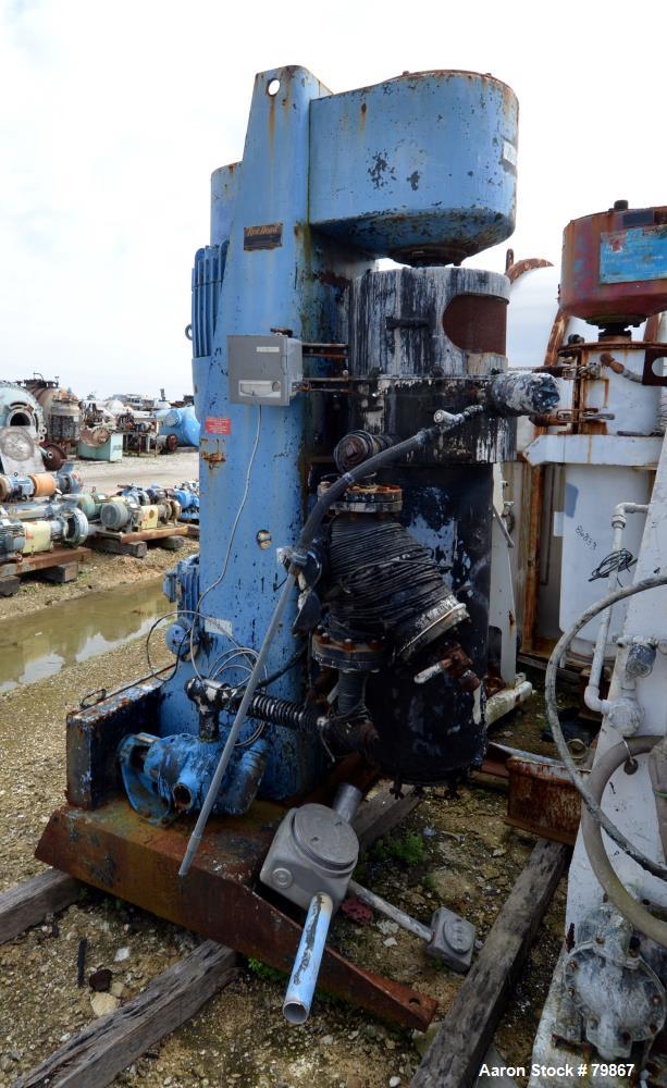 Used: Chicago Boiler vertical "Red Head" sand mill, model 30P