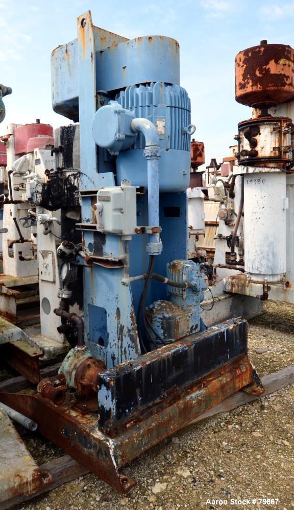 Used: Chicago Boiler vertical "Red Head" sand mill, model 30P