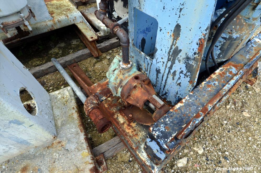 Used: Chicago Boiler vertical "Red Head" sand mill, model 30P