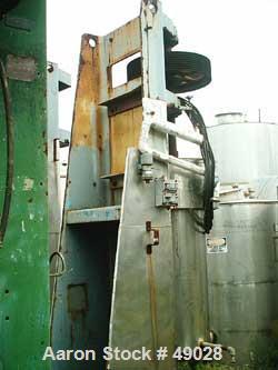 USED: Chicago Boiler "Red Head" sand mill, model 60P. Carbon steel. Continuous. Open mill. Requires motor. Capacity 170-660 ...