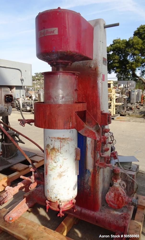 Used Chicago Boiler "Red Head" Model 16-P Vertical Grinding Mill.