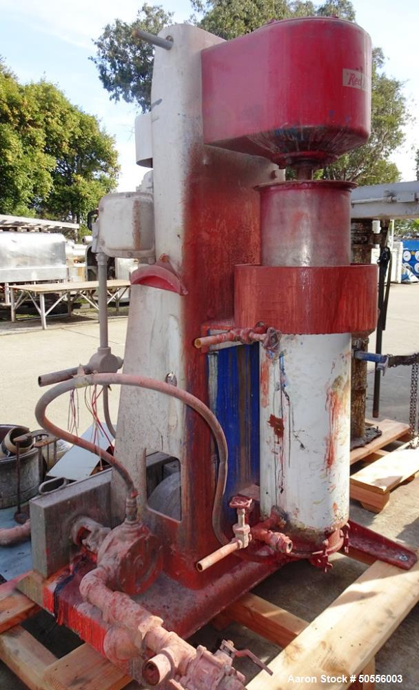 Used Chicago Boiler "Red Head" Model 16-P Vertical Grinding Mill.