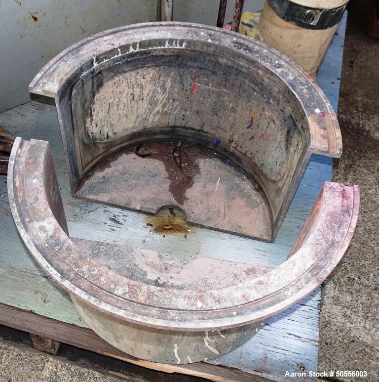 Used Chicago Boiler "Red Head" Model 16-P Vertical Grinding Mill.