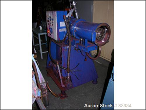USED: Eiger horizontal media mill, model 20LSSETFVSCN. 20 liter capacity, stainless steel chamber, on base with 30 hp 230/460 volt XP motor, with 1" gear pump and lube system. Built 1994.