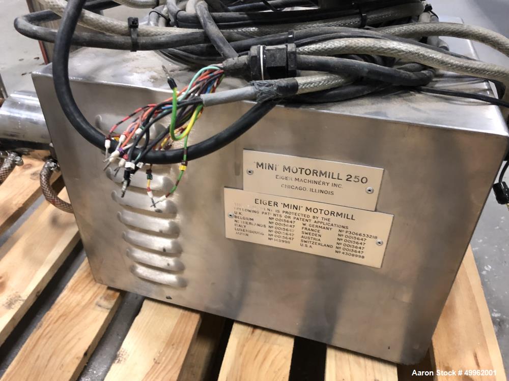 Used Eiger "Mini' Motor Mill, Model M250