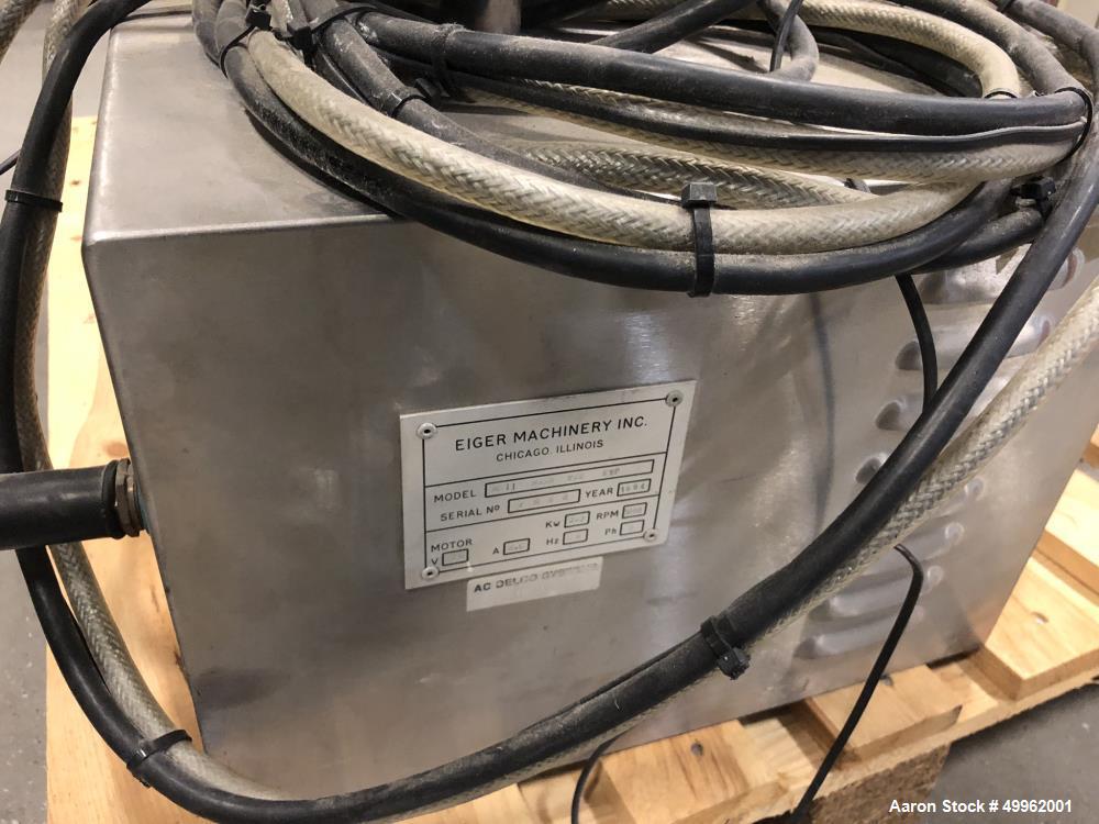 Used Eiger "Mini' Motor Mill, Model M250