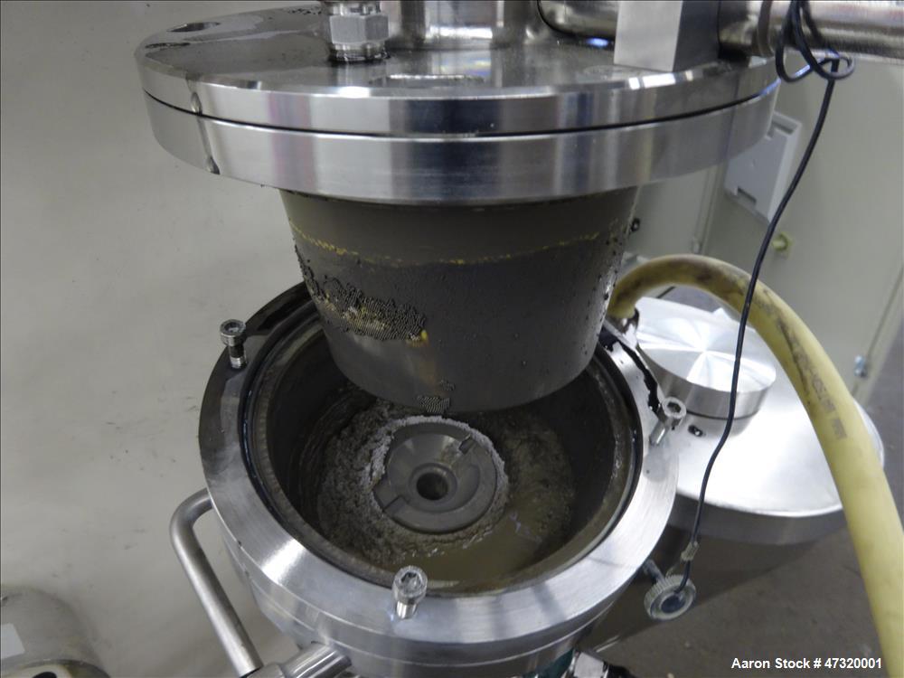 Used Romaco Fryma Koruma Coball Annular Gap Bead Mill, Model MS 12.